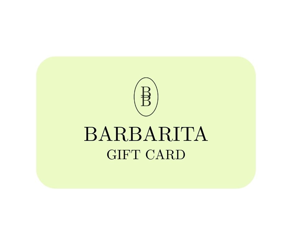 BARBARITA gift card