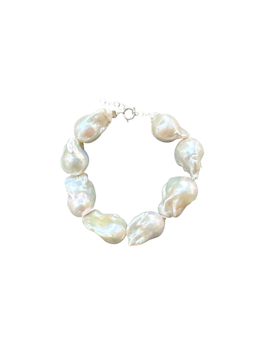 The White Baroque Bracelet