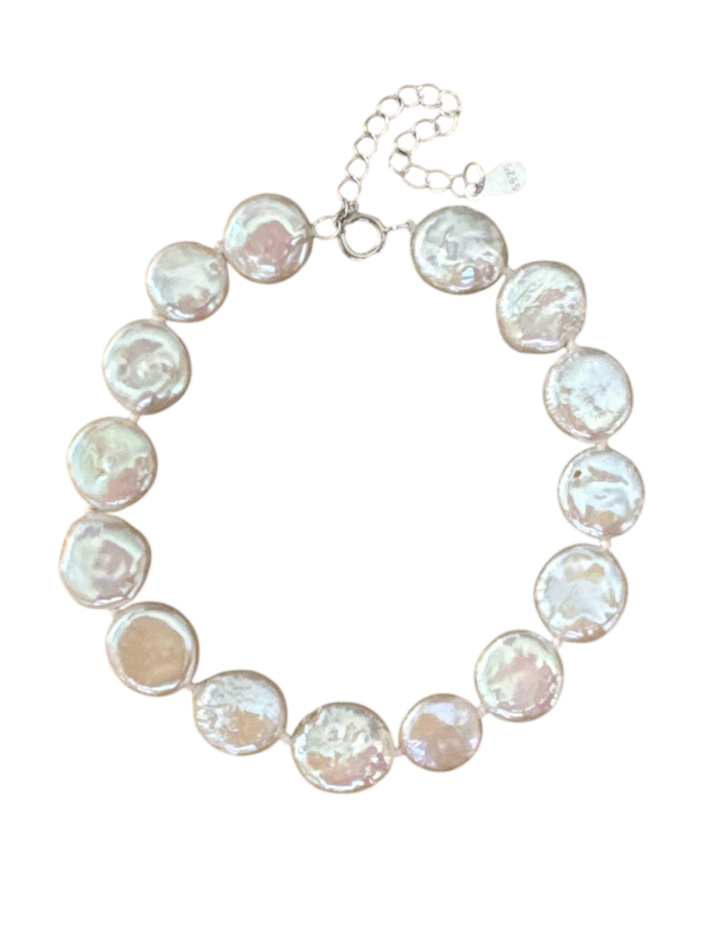 The White Coins Necklace